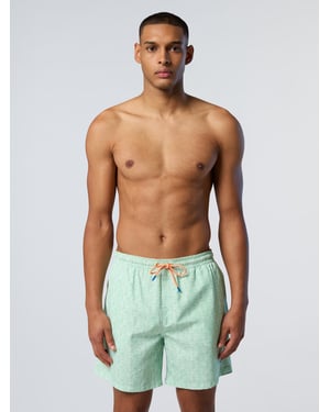 North Sails Badeshorts Grafischer Druck
