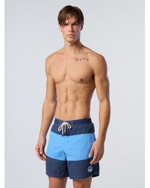 North Sails Badeshorts Farbblock