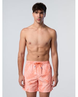 North Sails Badeshorts Grafischer Druck