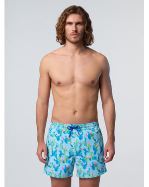 North Sails Badeshorts Grafischer Druck
