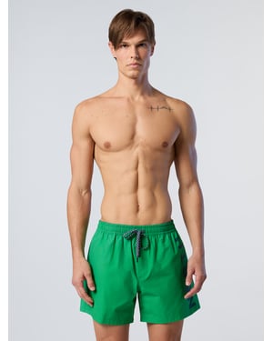 North Sails Badeshorts Vertikaler Druck