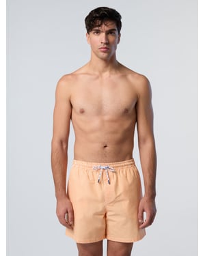 North Sails Badeshorts Gestreifter Seersucker
