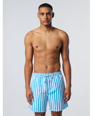 North Sails Badeshorts Bedrucktes Pfirsichleder