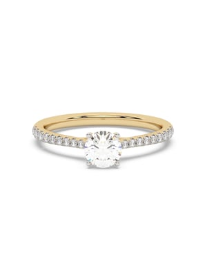 Diam Addict Ring 585 Gelbgold mit im Labor gezüchteten Diamanten