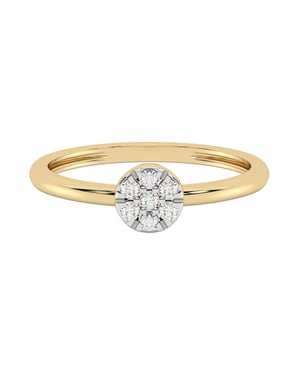 Diam Addict Ring 585 Gelbgold mit im Labor gezüchteten Diamanten