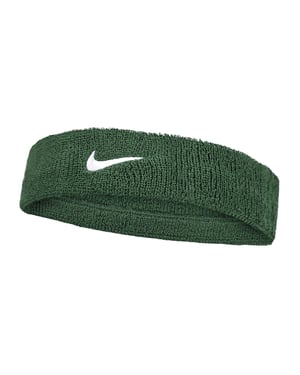 Nike - "Classic" Stirnband (Grün/Weiß)
