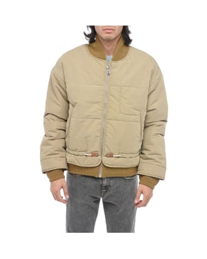 Diesel Coriander Hellgrüne Daunenjacke