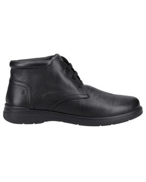 Hush Puppies - "Malcolm" Chukka-Stiefel für Herren, Leder (Schwarz)