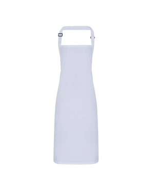 Premier - Herren/Damen Unisex Schürze, mit Latz (Weiß)