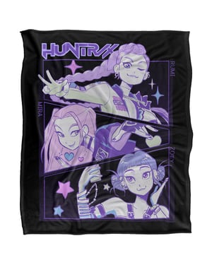 K-Pop Demon Hunters - Überwurf, Fleece, Supersoft (Bunt)