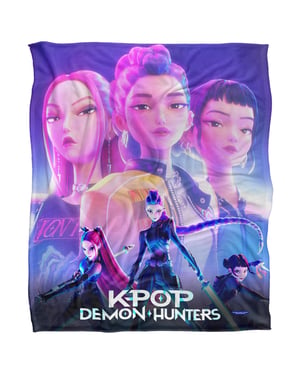 K-Pop Demon Hunters - "Ready To Fight" Überwurf, Fleece, Supersoft (Bunt)