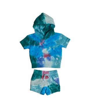 Kurzarm-Sweatshirt und Shorts-Set 825432 für Baby Jungen