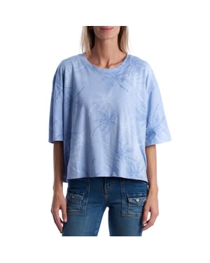 Damen Oversize Kurzarm T-Shirt 866972