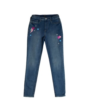 Denim-Jegging-Hose 782748 für Mädchen