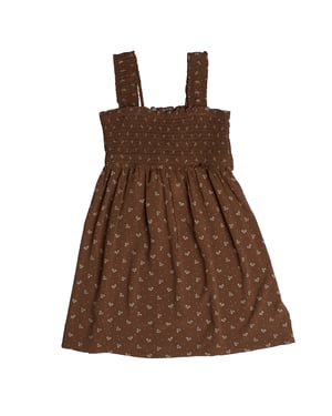 Gerafftes Trägerkleid 813625 für Mädchen