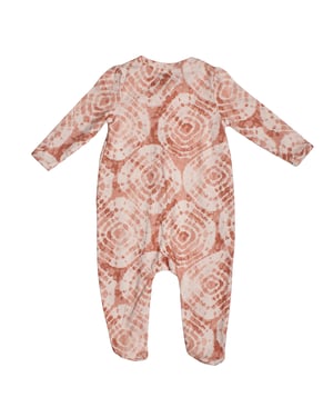 Langer bedruckter Strampler 870521 für Babys