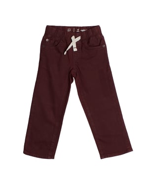 Lange Jungenhose mit elastischem Bund 438760