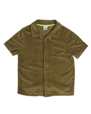Jungen Kurzarm-Plüschhemd 856547