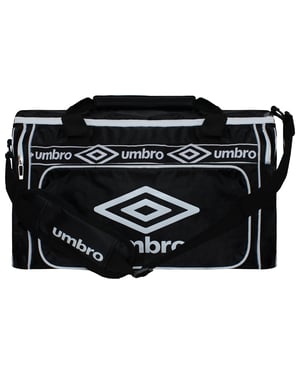 Umbro Retro Schwarz/Weiß Reisetasche