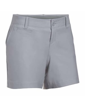 Under Armour Links 4-Zoll Damen Golfshorts in Grau