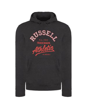 Russell Athletic Logo Herren Dunkelgrauer Hoodie
