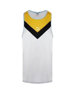 Puma Iconic MCS Herren Weißes Tanktop