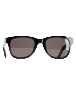 Saint Laurent SL 51 – 040 Eckige Sonnenbrille aus schwarzem Acetat
