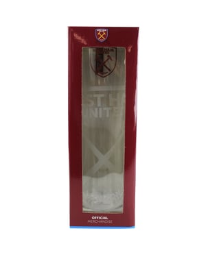 West Ham United FC Slim Pintglas