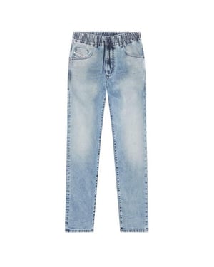 Diesel Unisex Erwachsene D-Krooley Jeans (Hellblau)