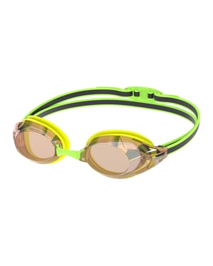 Speedo - "Vanquisher 3.0" Schwimmbrille Verspiegelt für Herren/Damen Unisex (Gelb)