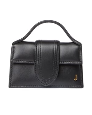 Jacquemus Le Petit Bambino Schwarze Tasche