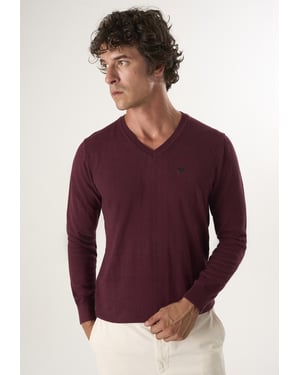 Pullover Pullover Mit V-Ausschnitt