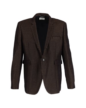Saint Laurent Smoking-Blazer aus mehrfarbigem Polyamid
