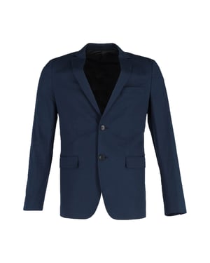 Theory Einreiher-Blazer aus marineblauem Polyester