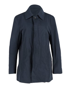 Boss by Hugo Boss Mantel aus marineblauem Polyester