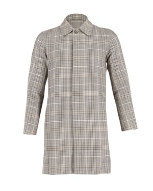 A.P.C. Pre-owned Mac-Mantel aus kariertem Baumwollstoff - Mehrfarbig