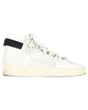 Adidas Nizza Parley High-Top-Sneaker aus weißem Polyester