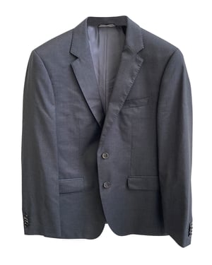 Hugo Boss The Rider Anzug Set aus schwarzer Wolle