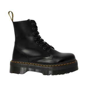 Dr. Martens Jadon Glattleder Damen Plattformstiefel - (Schwarz)
