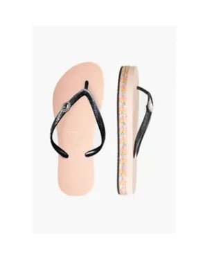Raffia Switch Flip Flop Sand
