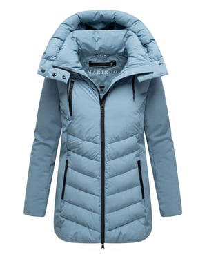 Marikoo Damen Winterjacke Tivaa XVI mit Softshell & abnehmbarer Kapuze