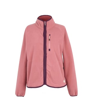 Regatta Damen Frankie Full Zip Fleecejacke (Staubiges Rosa)