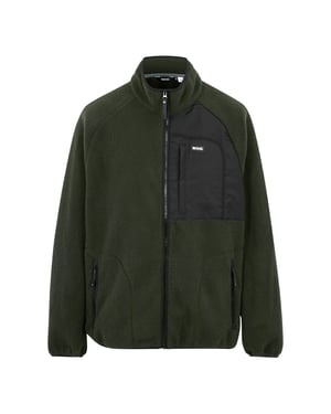 Regatta Herren Frankie Borg Fleecejacke (Dunkelkhaki)