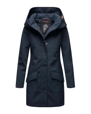 Marikoo Damen Softshelljacke – Mayleen, wasserabweisend mit Kapuze