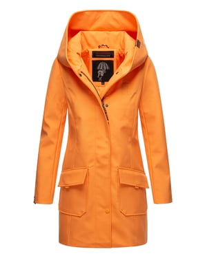 Marikoo Damen Softshelljacke – Mayleen, wasserabweisend mit Kapuze