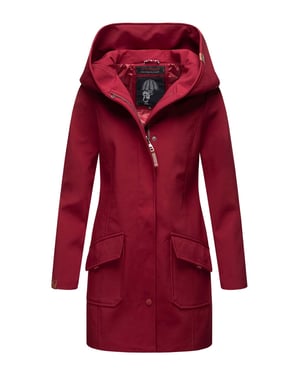 Marikoo Damen Softshelljacke – Mayleen, wasserabweisend mit Kapuze