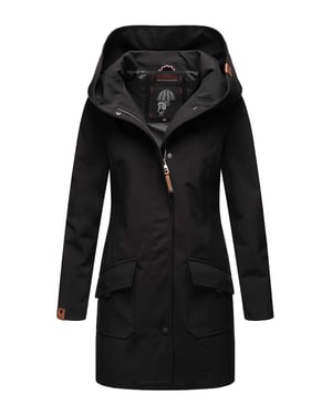 Marikoo Damen Softshelljacke – Mayleen, wasserabweisend mit Kapuze