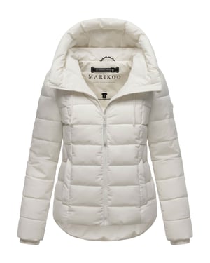Marikoo Damen Steppjacke Tayenaa mit Kapuze & warmem Fleecefutter