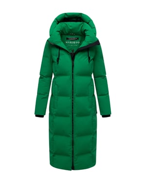 Marikoo Damen Winter Steppmantel Tikoraa mit abnehmbarer Kapuze