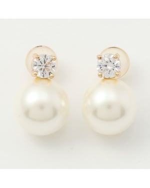 US Polo Assn Jewellery Maisie Gelbgold-Ohrringe